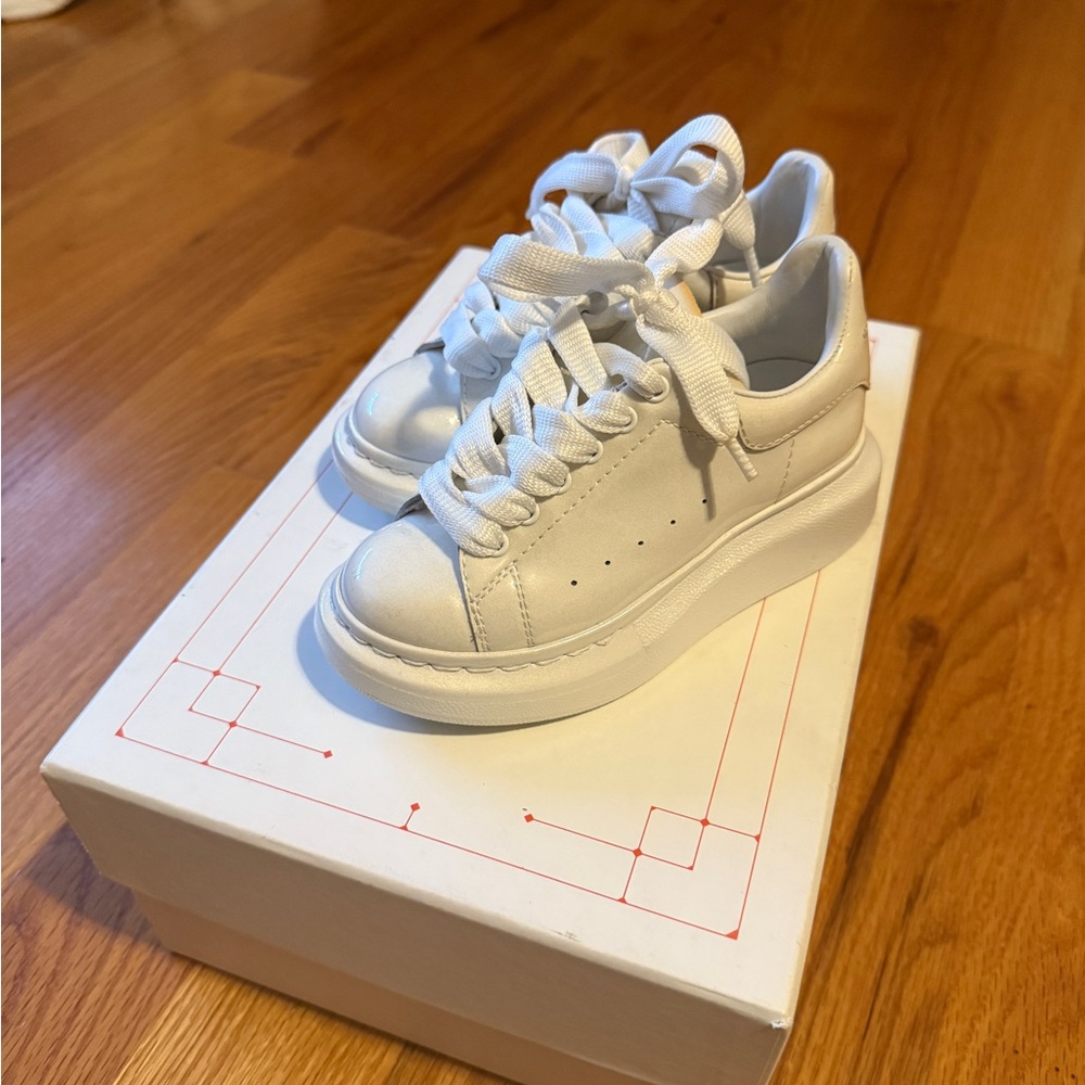 White Platform Sneakers